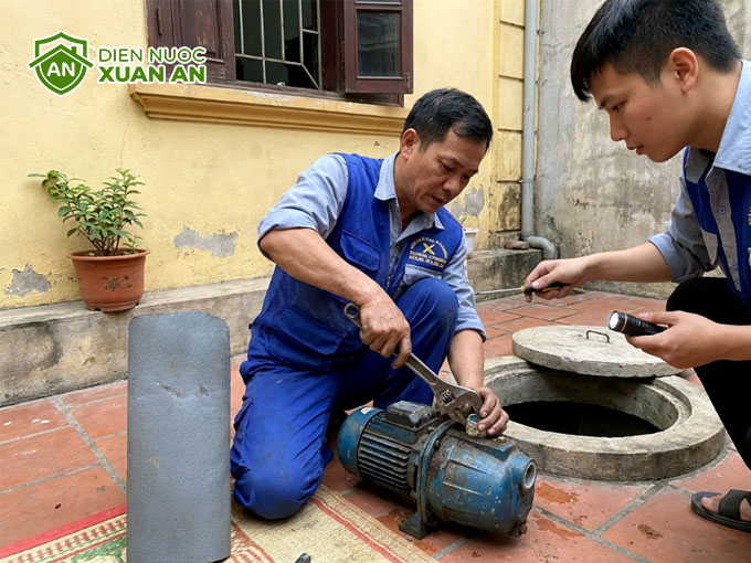 Sửa máy bơm Phường Hà Đông kiểm tra lỗi tại nhà
